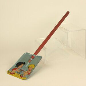 Vintage Ohio Art Sand Shovel Tin Litho NOS